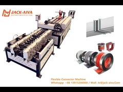 Flexible duct connector making machine voor HVAC ductwork industrie