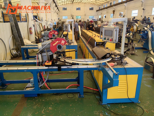 Spiraalvormige ronde geulflancheermachine, ronde geulconnector, spiralmate-flens, ductmate