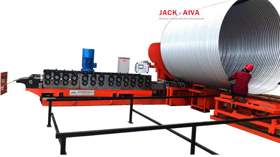 800mm de 6000mm Golfmachine van de Duiker Spiraalvormige Buis